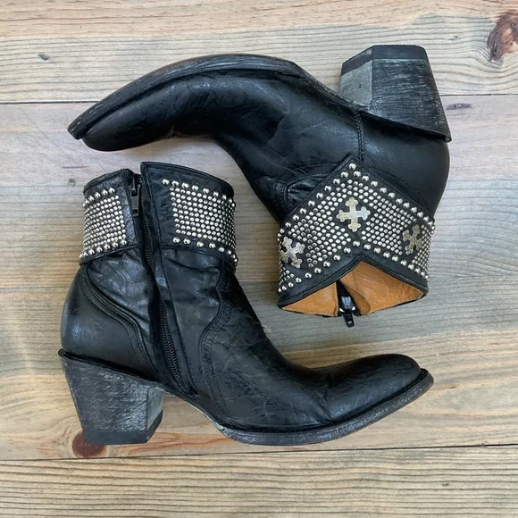 OLD GRINGO ‘CLOVIS’ STUDDED BOOTS - Picture 5 of 13